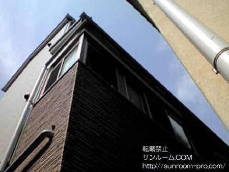 サンルームというよりも一部増築したって感覚です。