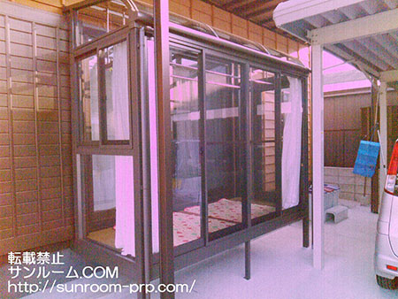 リビングの横に設置していただいたおかげで朝の家事が楽になりました！