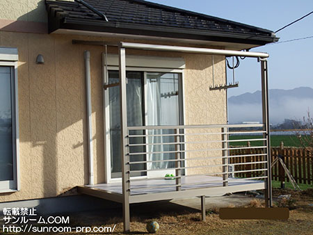 洗濯物の心配から解放されました。