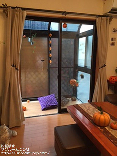 解放感があり快適です！設置して本当に良かったです