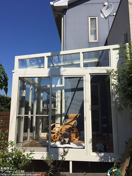 使っていなかったテラスが明るいお部屋としてよみがえりました！