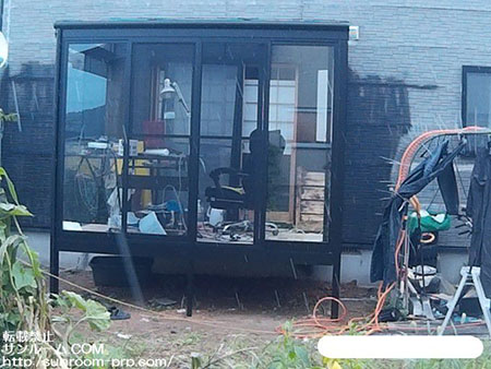 10年越しのサンルーム、大変気に入りました。