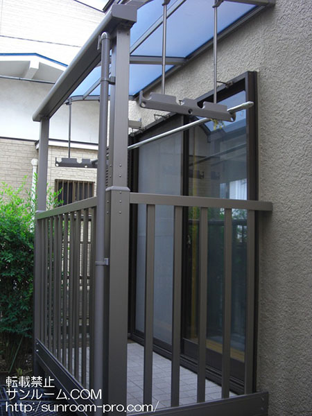 思っていた以上に良いバルコニーとテラスが出来ました。