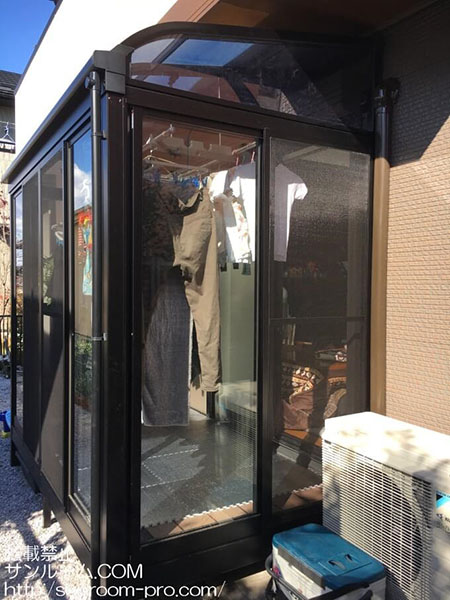 蚊に刺されない屋外が欲しかったので満足しています。