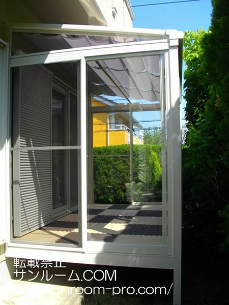 素敵なサンルームをありがとうございました。