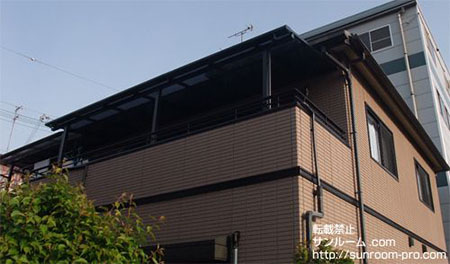 ベランダの雨対策が出来まして喜んでおります。